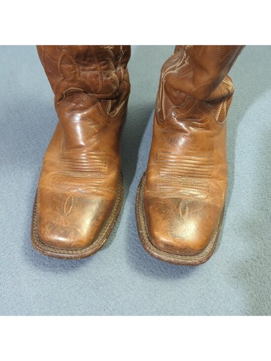 Tecovas Boots Men\'s 9.5 D Brown The Doc Leather Heeled Western Cowboy main image 16